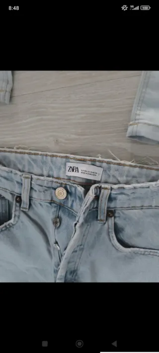 Lote 6 pantalones vaqueros varias marcas T.34