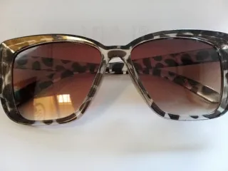 Gafas de sol estilo leopardo