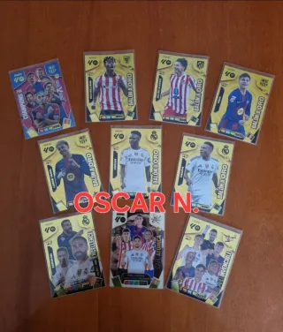 Lote Balones de Oro Adrenalyn 2025-2026