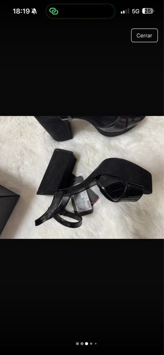 Sandalias Armani Exchange Tacón Plataforma