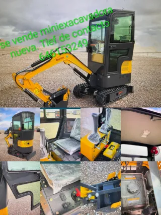 Miniexcavadora nueva