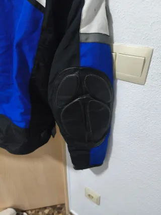 Chaqueta Moto Firstgear Touring Negra/Azul.