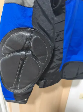 Chaqueta Moto Firstgear Touring Negra/Azul.