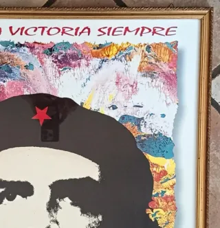 Quadro Che Guevara - Edibas Torino - Vintage