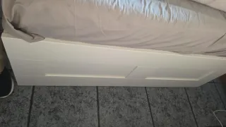 Cama Matrimonio 140x200 IKEA Blanca