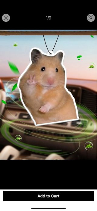 Ambientador Coche Hámster