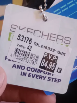 Skechers GO WALK FLEX Slip-ins Negras talla 43