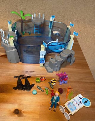 Playmobil 9060 Acuario con algunos Accesorios