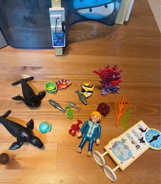 Playmobil 9060 Acuario con algunos Accesorios
