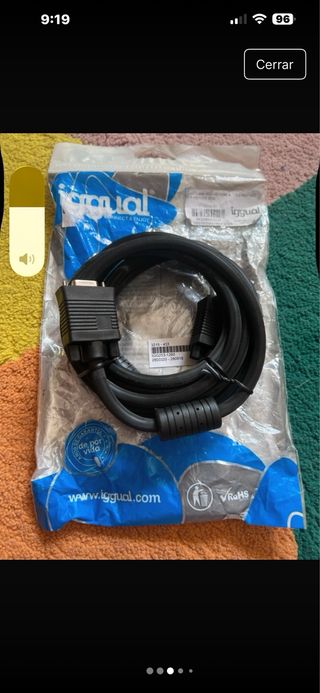 Cable Extensión VGA 3m