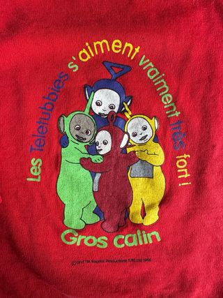 Vintage teletubbies 1996 felpa/crewneck