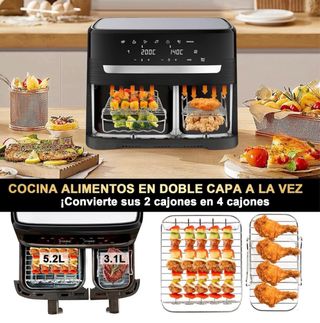 Accessori per friggitrice ad aria senza olio Dual Zone per Cecot