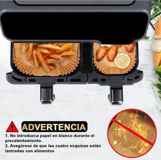 Accessori per friggitrice ad aria senza olio Dual Zone per Cecot