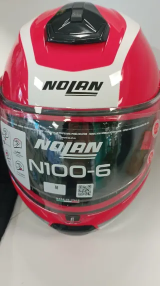 Casco Moto N100-6 Incógnito Red