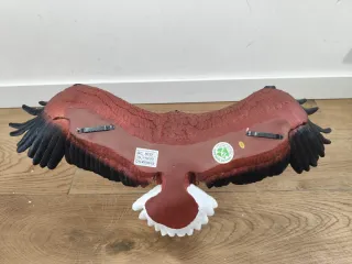 Escultura espantapájaros Águila Calva Realista