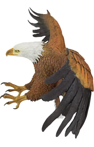 Escultura espantapájaros Águila Calva Realista