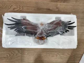 Escultura espantapájaros Águila Calva Realista