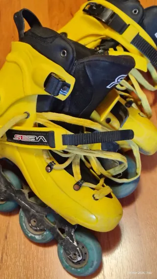 Patines SEBA FR Amarillos + Protecciones