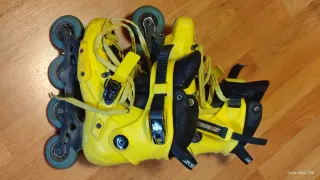 Patines SEBA FR Amarillos + Protecciones