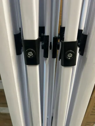 Carpa Plegable 2X2 Estándar Hierro 30 mm, Blanco