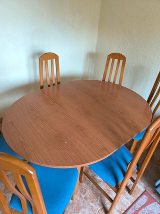 Mesa comedor con 6 sillas