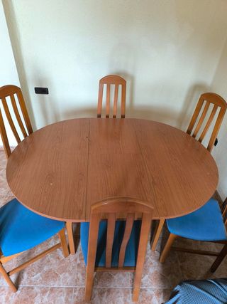 Mesa comedor con 6 sillas