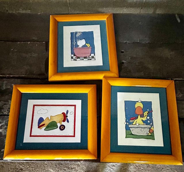 Pack 3 cuadros infantiles
