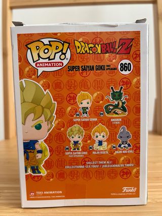 Funko Pop! Dragon Ball Z Super Saiyan Goku #860