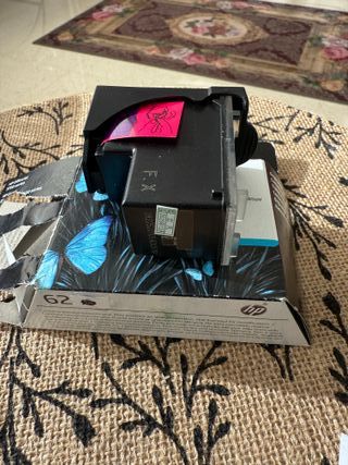 Cartucho Tinta HP 62XL Negro Nuevo recargable