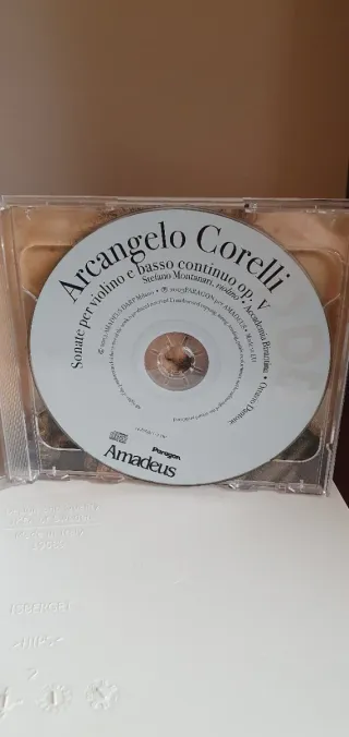 CD Corelli Sonate per violino e basso continuo op.