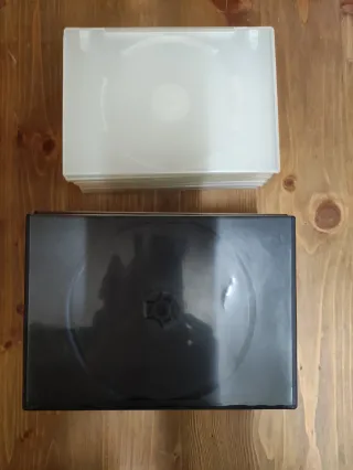 Lote Estuches DVD Slim - 30 Unidades