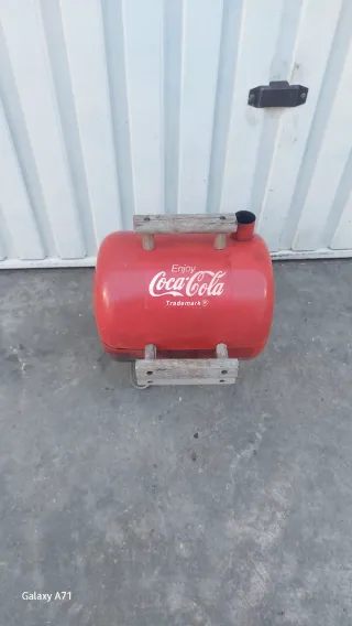 Barbacoa antigua Coca-Cola
