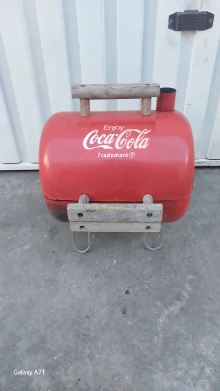 Barbacoa antigua Coca-Cola