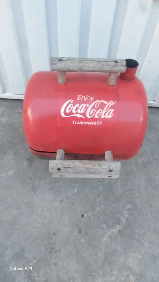 Barbacoa antigua Coca-Cola