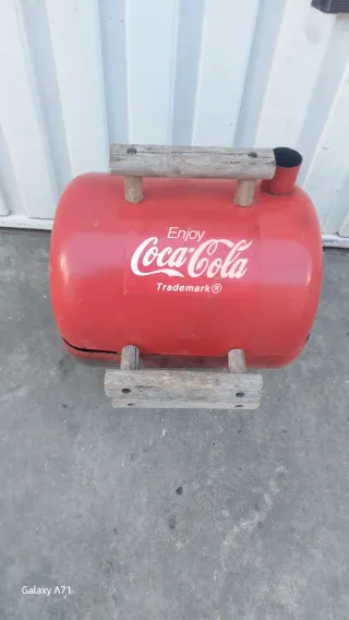 Barbacoa antigua Coca-Cola