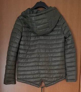 Giacca Donna Reversibile Verde Oliva