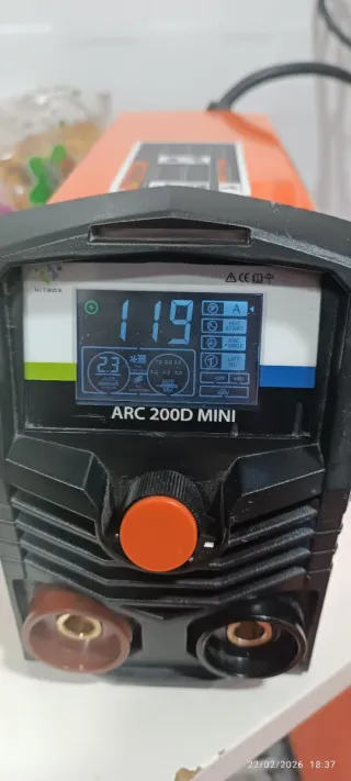 Soldador Inverter ARC 200D MINI