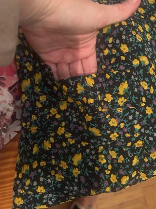 Bata fina elegante floral