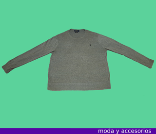 Polo Ralph Lauren Jersey Gris Talla L