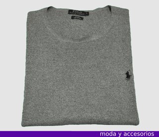 Polo Ralph Lauren Jersey Gris Talla L