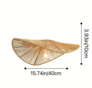 2 Pantallas Lámpara Techo