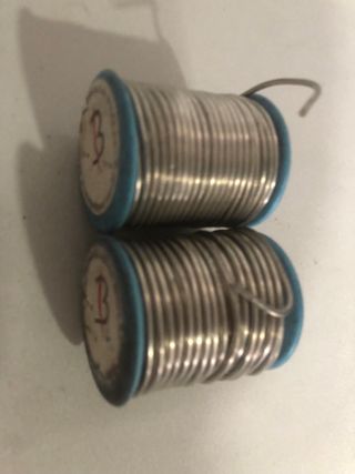 2 Rollos Estaño Plata para Soldar 2mm