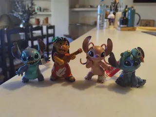 Figuras Lilo & Stitch x4