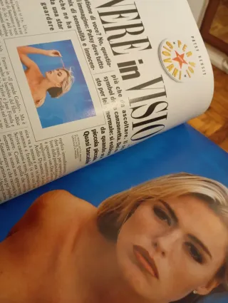 Moda  Italia revista 1988 Sting, Bruce Springsteen