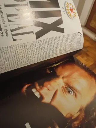 Moda  Italia revista 1988 Sting, Bruce Springsteen