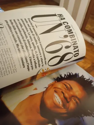 Moda  Italia revista 1988 Sting, Bruce Springsteen