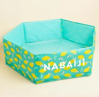 Piscina infantil Nabaiji con estampado de limones