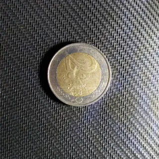 Moneda Bélgica con error