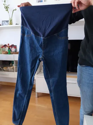 3 pantalones premamá Kiabi Talla 40