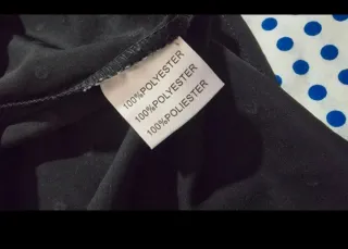 Blusa negra verano encaje mujer Talla S/M